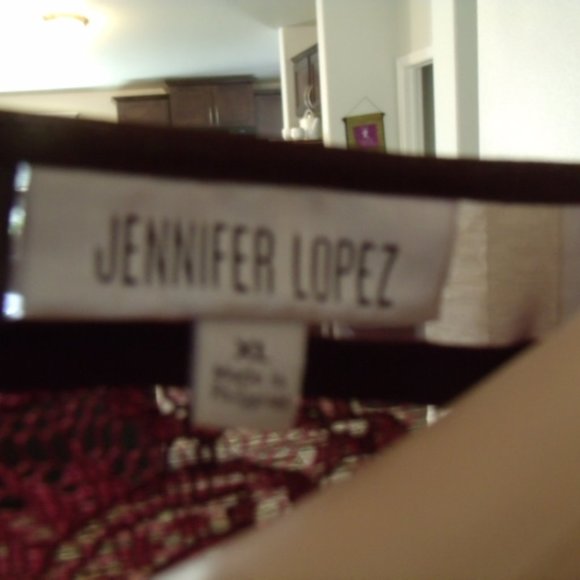 NWT Jennifer Lopez XL Plum Cold Shoulder Blouse - Picture 5 of 5